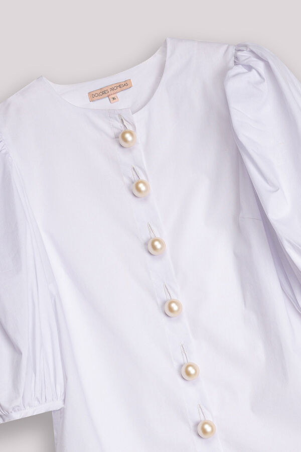 Dolores Promesas Blusa manga bufante Jane Branco