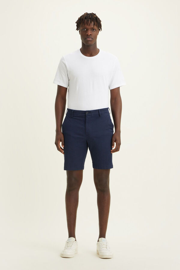 Dockers Bermuda básica fit-slim Azul marino