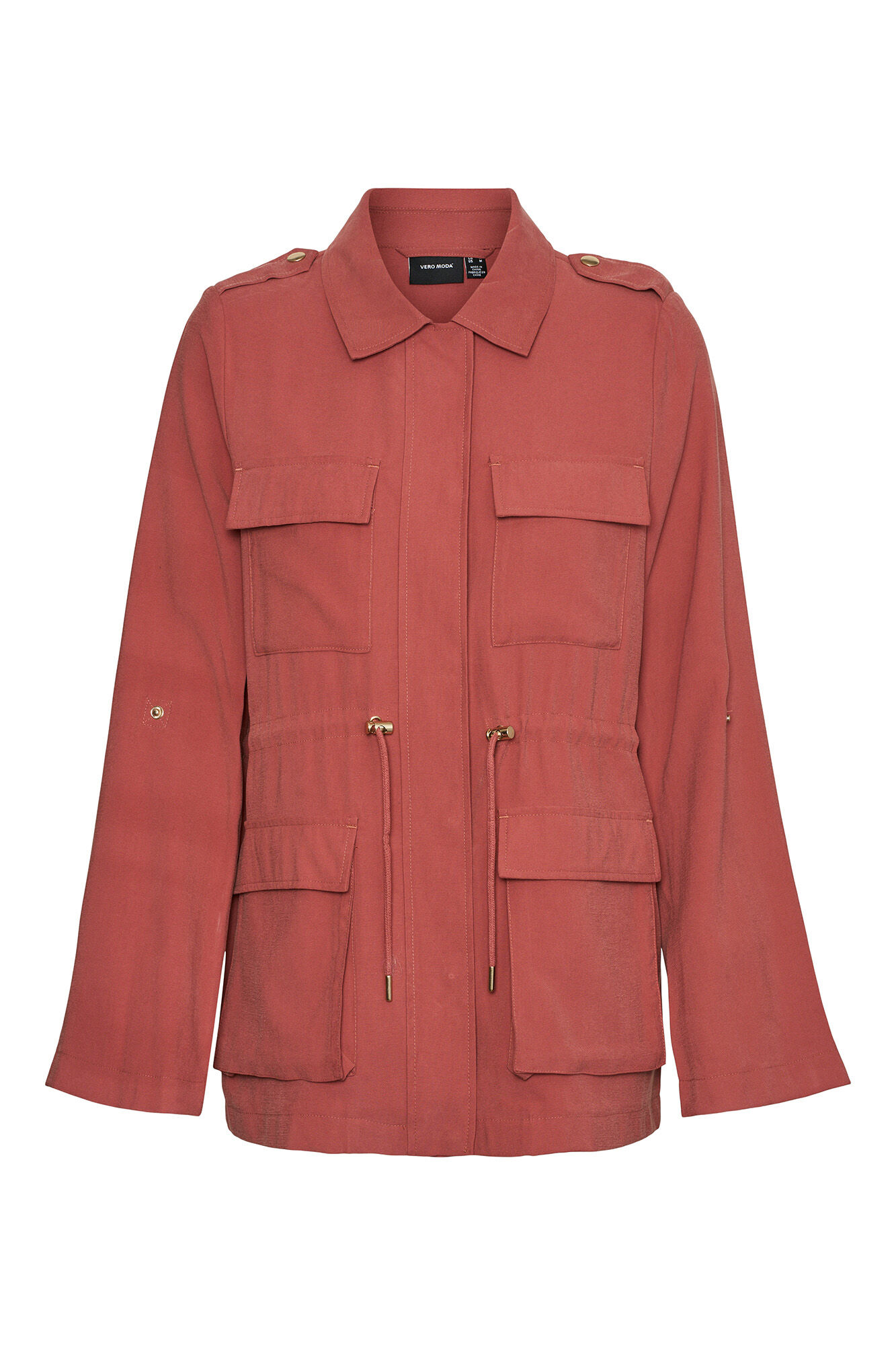 Vero Moda Chaqueta de manga larga con bolsillos frontales