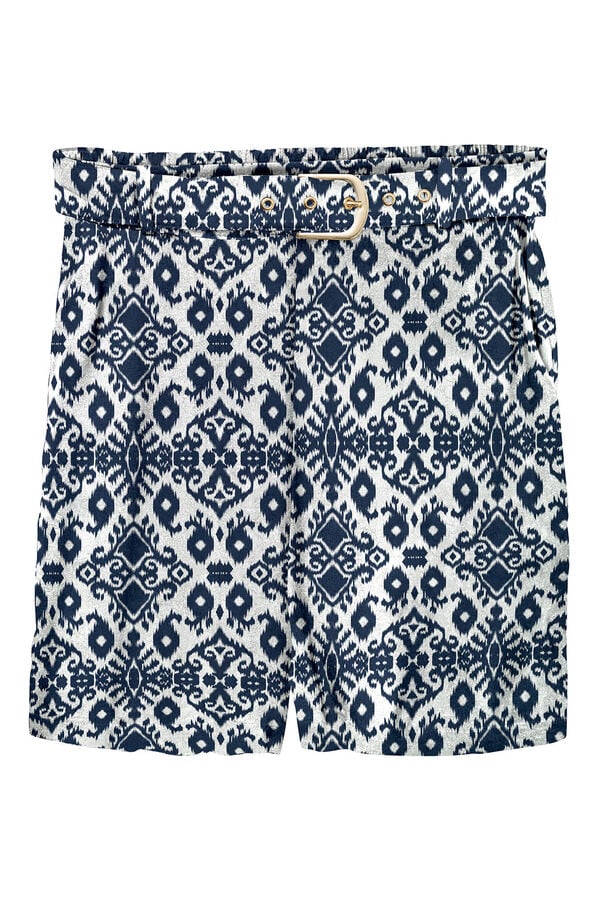 Vero Moda Calções estampados Azul