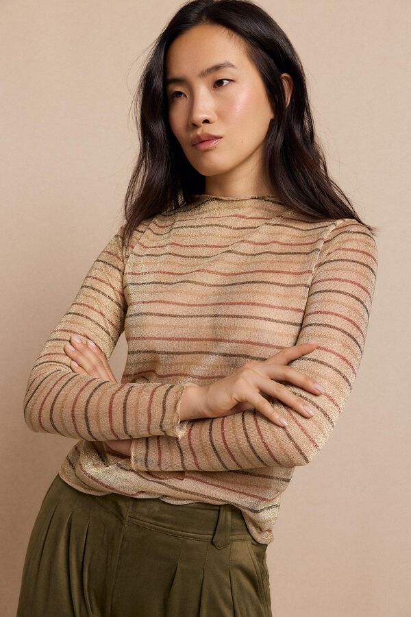 Slowlove Top raya lurex Multicolor