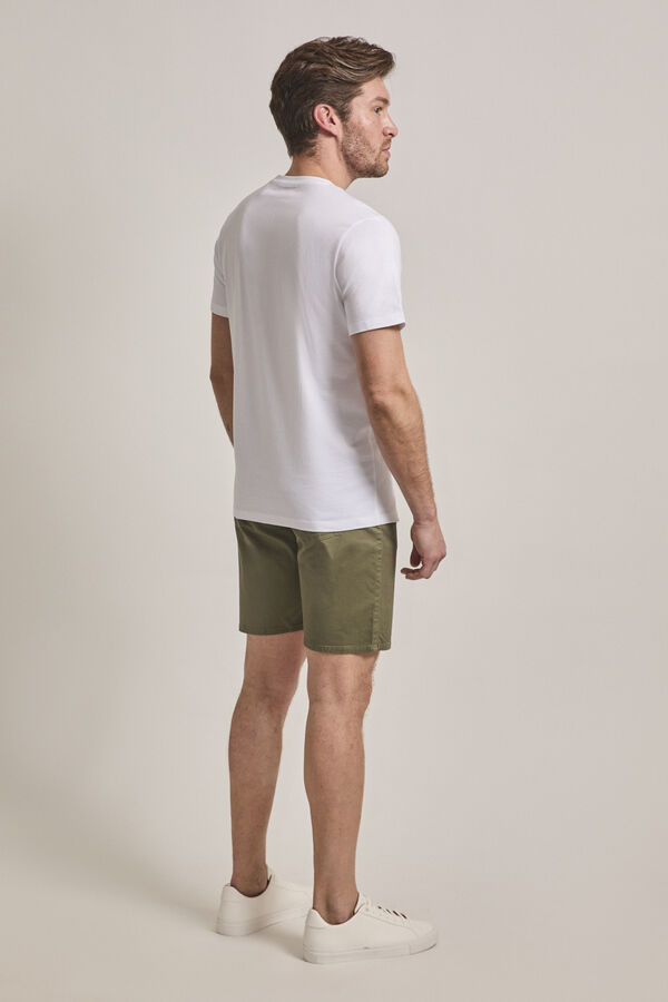 Street Monkey T-shirt manga curta Branco