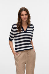 Vero Moda Polo de malha manga curta  Azul