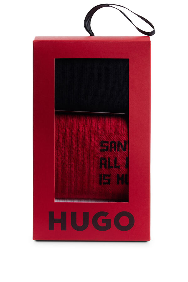 HUGO Pack 3 calcetines Multicolor