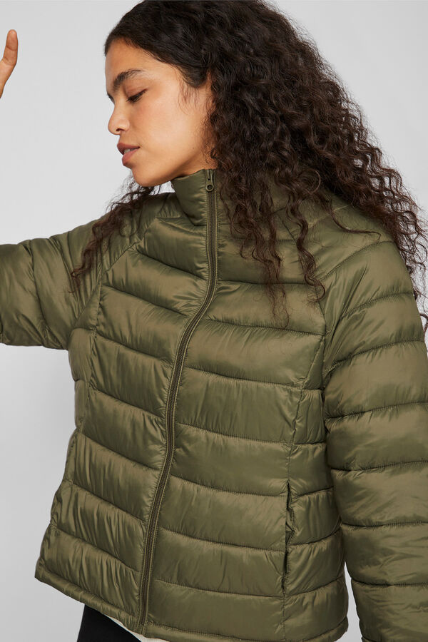 Vila Abrigo acolchado ligero Kaki