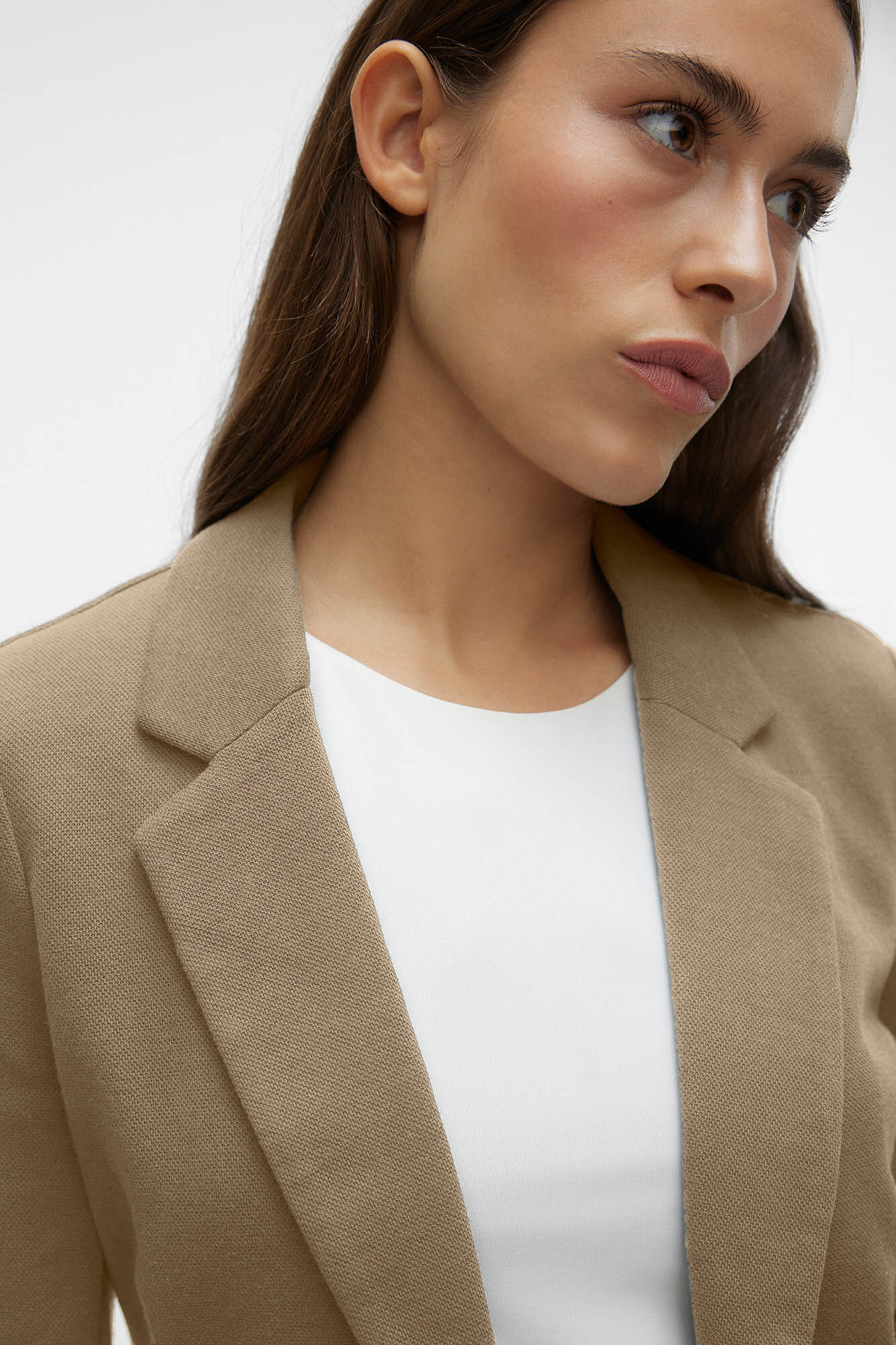Vero Moda Blazer com aba e bolsos