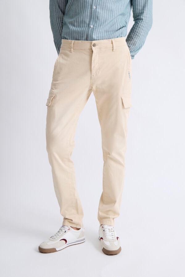 Williot Pantal&oacute;n Cargo Beige