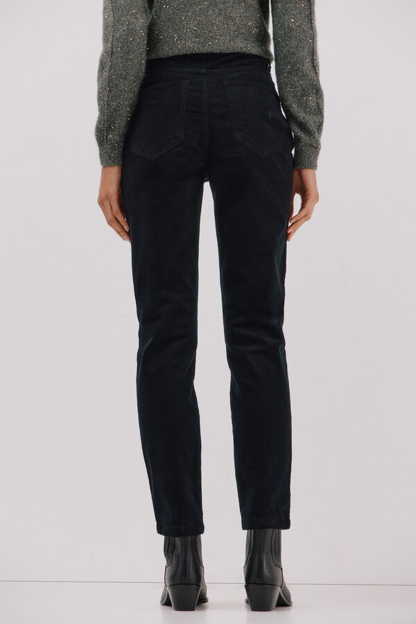 Cortefiel Pantalones Sensational pana Negro