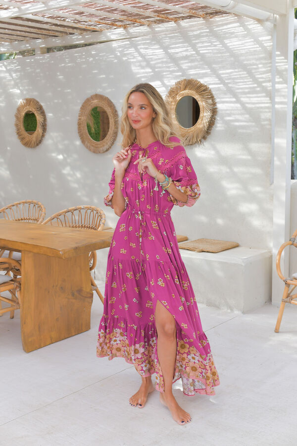Jaase Vestido comprido Elsa Subiu