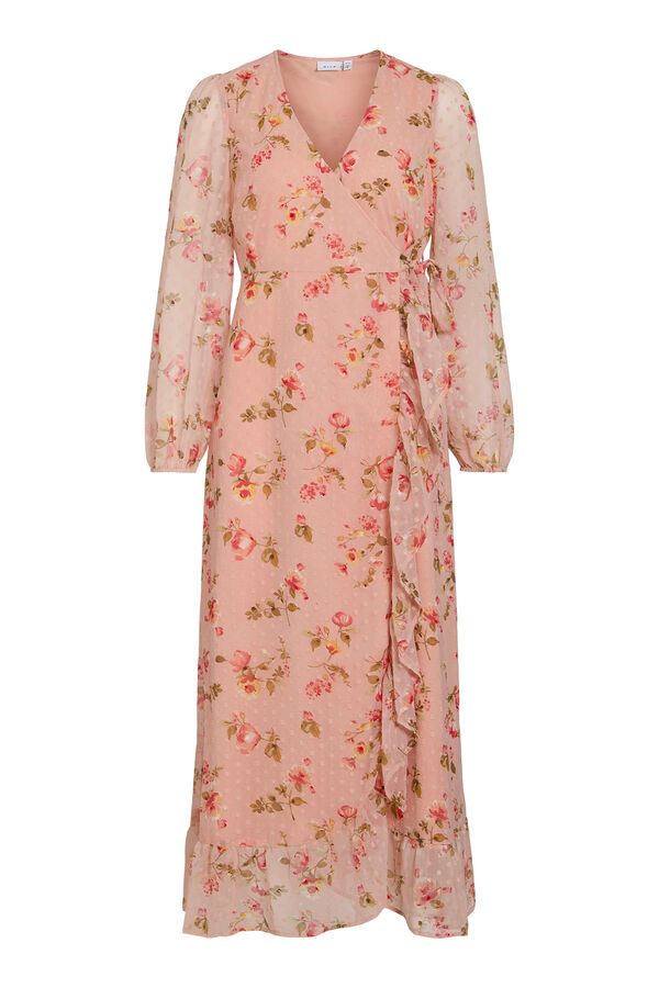 Vila Vestido de festa midi Subiu