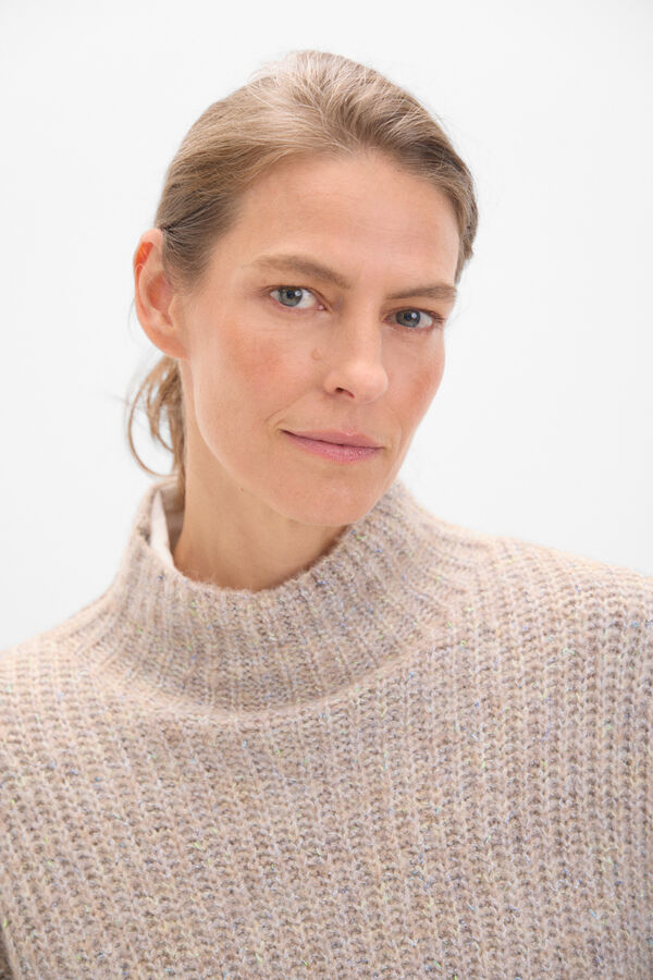 Cortefiel Su&eacute;ter marmorizado brilhante Subiu