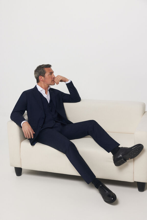 Cortefiel Cal&ccedil;as fato s&eacute;rie XXI Azul