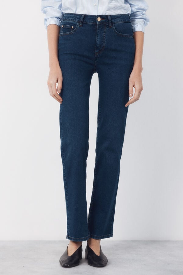 Cortefiel Jeans Sensational Recto Azul