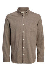 Jack & Jones Camisa cl&aacute;ssica Castanho