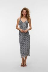 Vero Moda Vestido de al&ccedil;as Cinzento