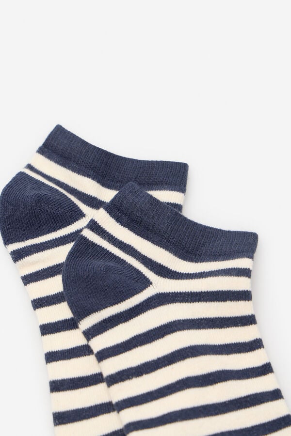 Cortefiel Meia curta marinheiro Azul