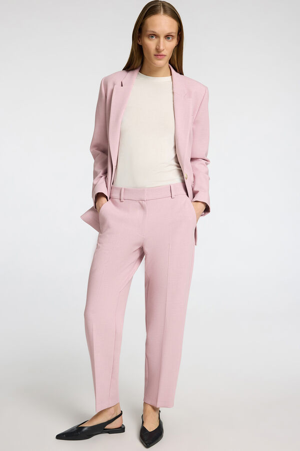 Selected Femme Pantal&oacute;n de traje Regular Fit Coral