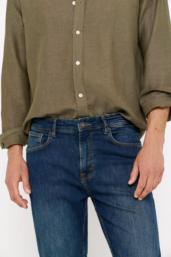 Cortefiel Pantal&oacute;n vaquero ligero regular fit Azul