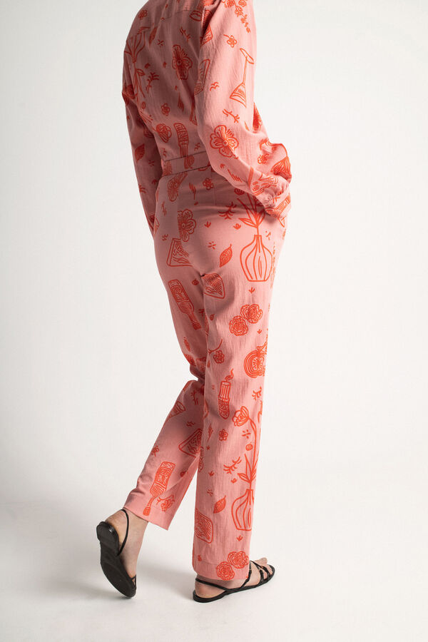 Object Calças estampadas Subiu