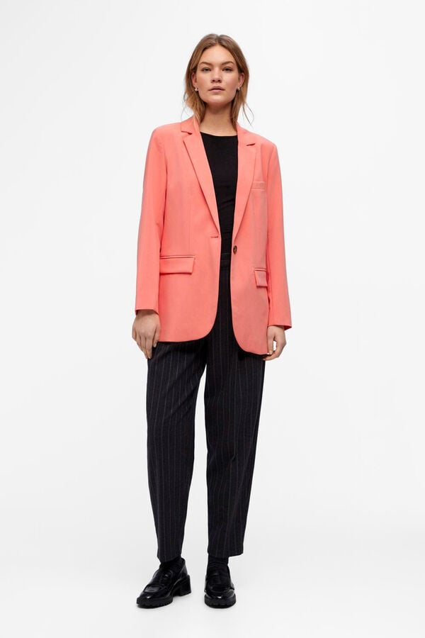 Object Blazer cl&aacute;sica Rojo