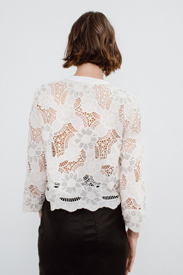 Object Top de renda Branco