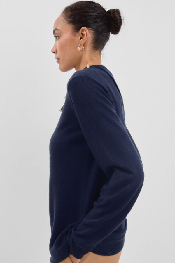 Cortefiel Jersey tacto suave Azul marino