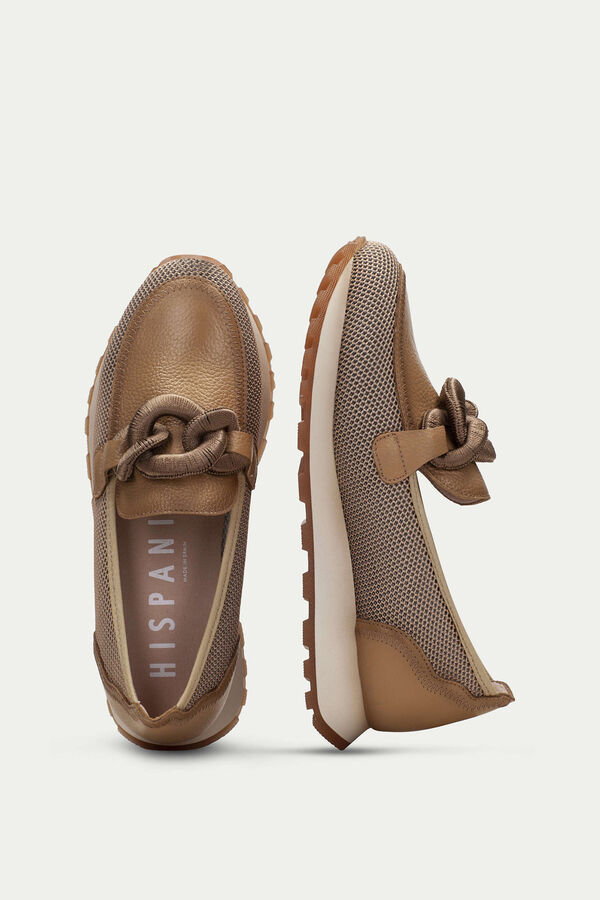 Hispanitas Mocas&iacute;n sport maxicadena LOIRA Beige