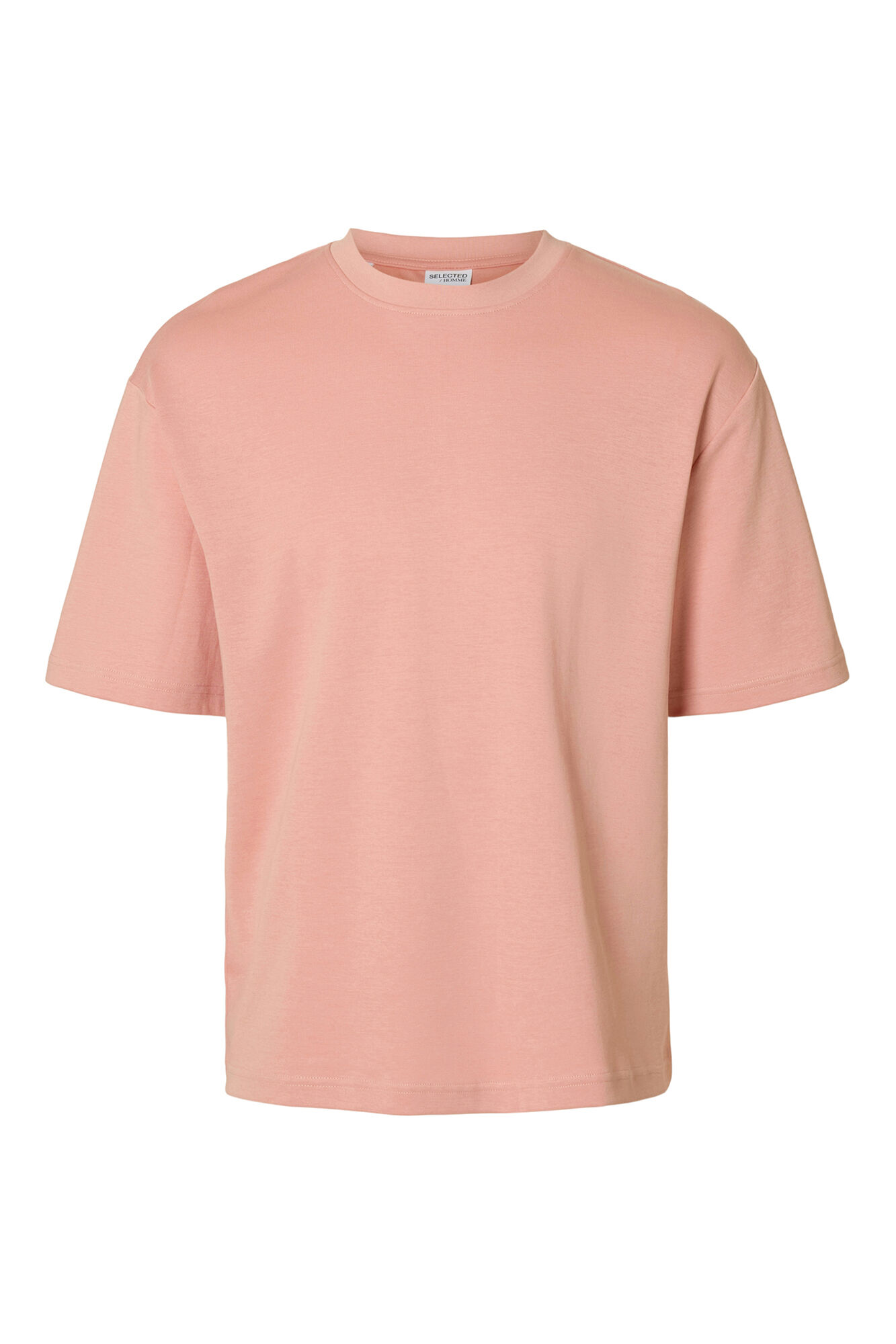 Selected Camiseta de manga curta com caimento solto