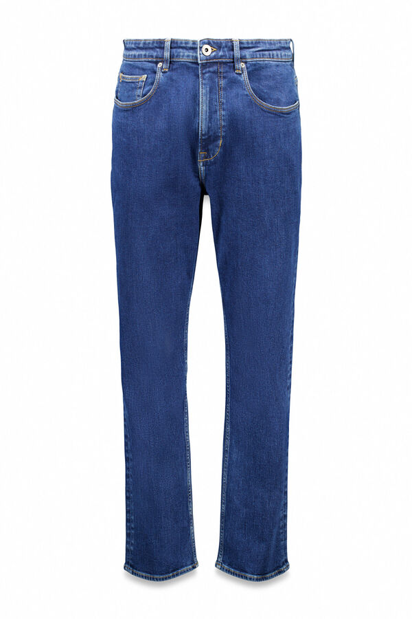 Cortefiel Pantal&oacute;n vaquero straight fit Azul