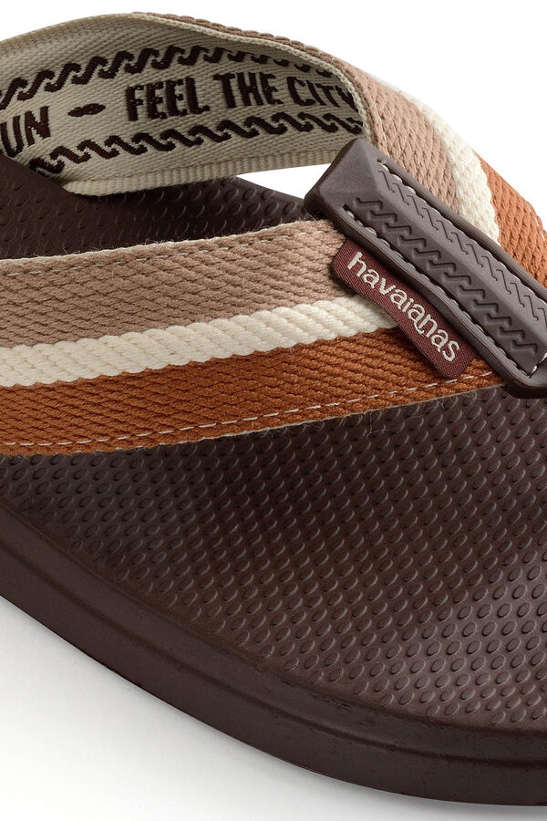 Havaianas Slim Flatform Marr&oacute;n