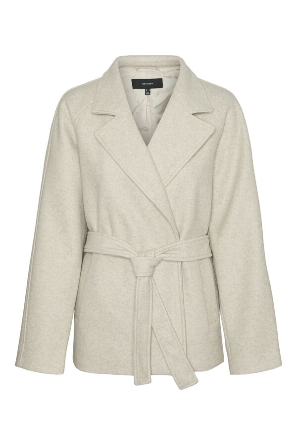 Vero Moda Jaqueta curta de pano Tostado