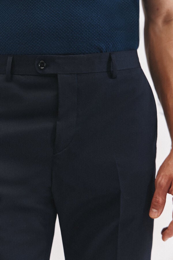 Cortefiel Liso COOLMAX&reg; lisas Azul