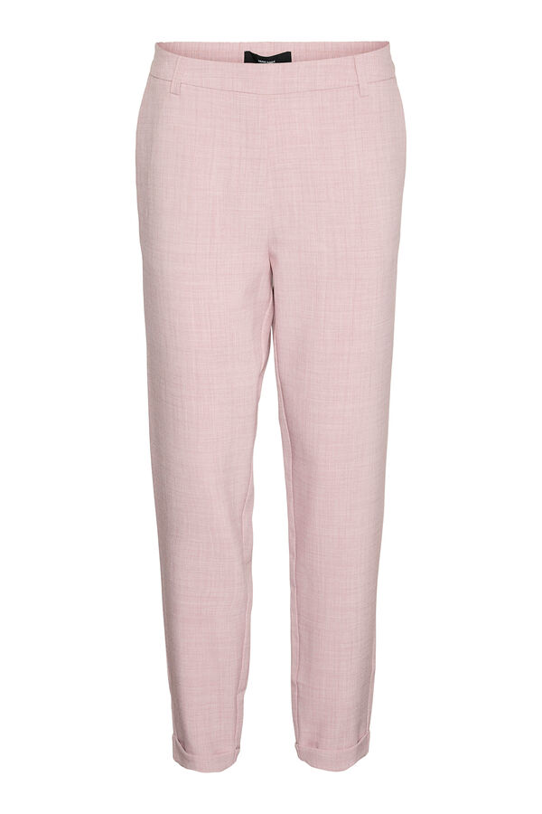 Vero Moda Calças formais Roxo