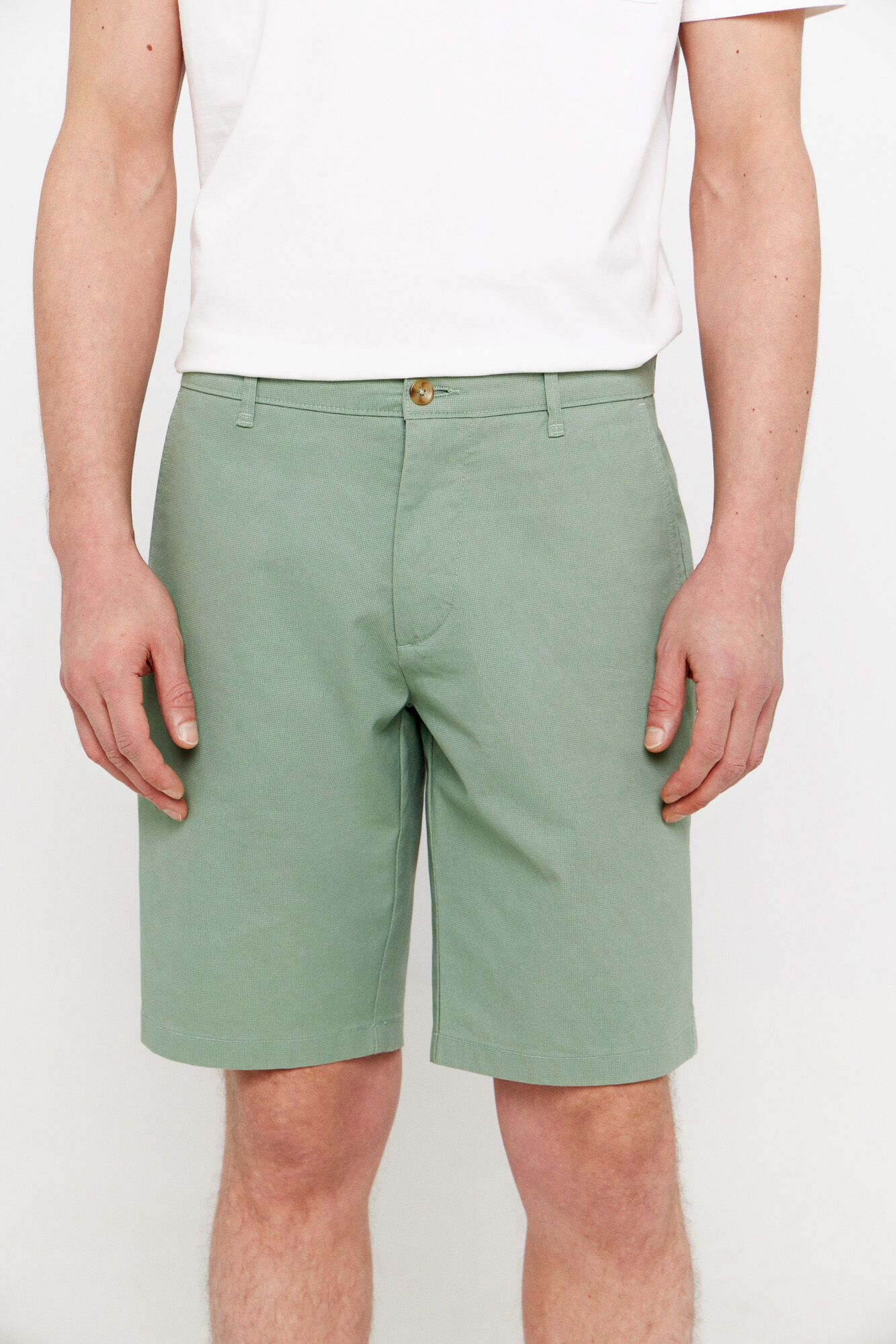 Cortefiel Bermudas chinos estampadas
