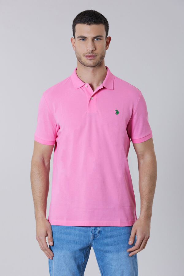Us Polo Polo básico de manga curta em piqué Subiu