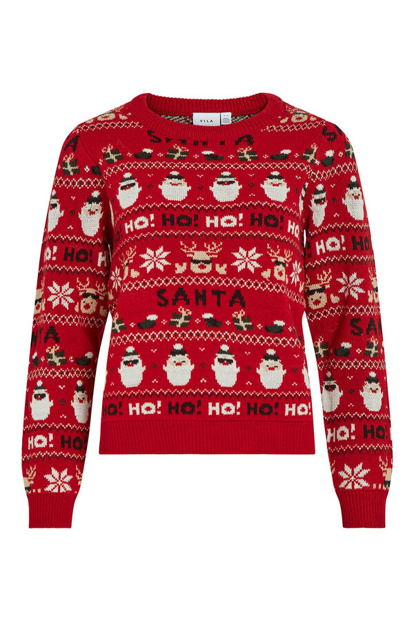 Vila Jersey navide&ntilde;o Rojo