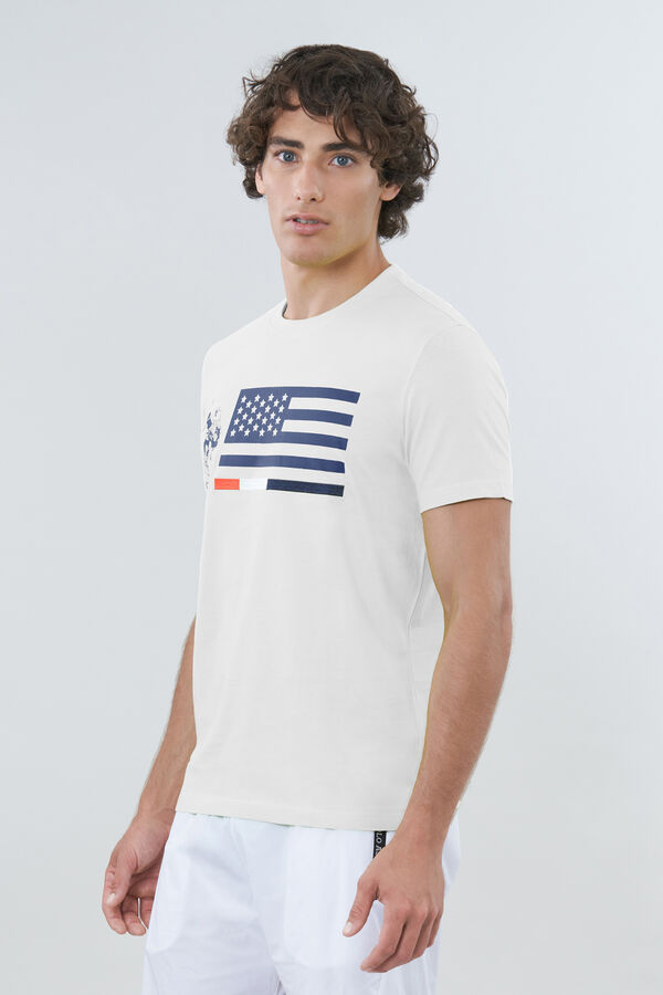 Us Polo Camiseta Luca Blanco