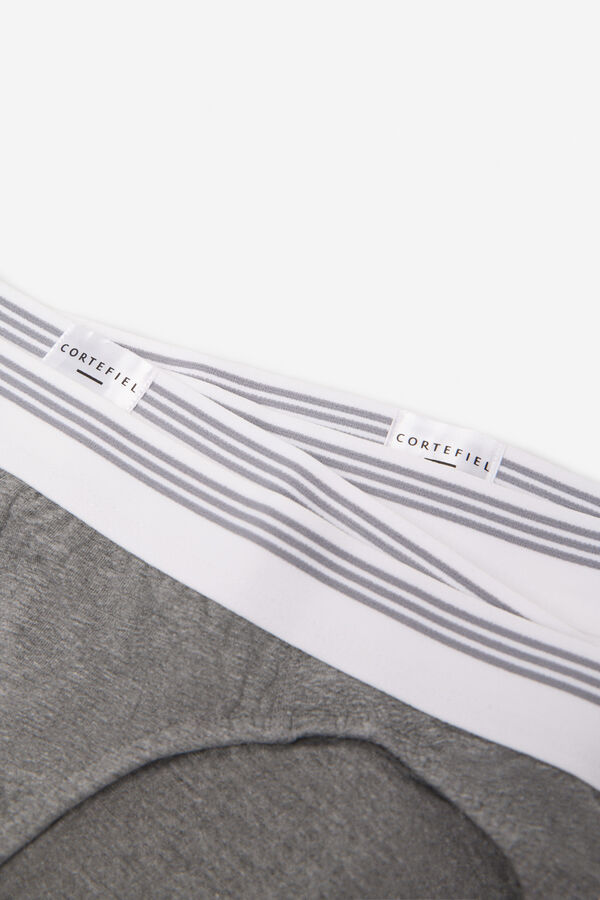 Cortefiel Pacote de 3 combina&ccedil;&otilde;es de malha Branco