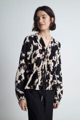 Object Top com estampado de laço Branco