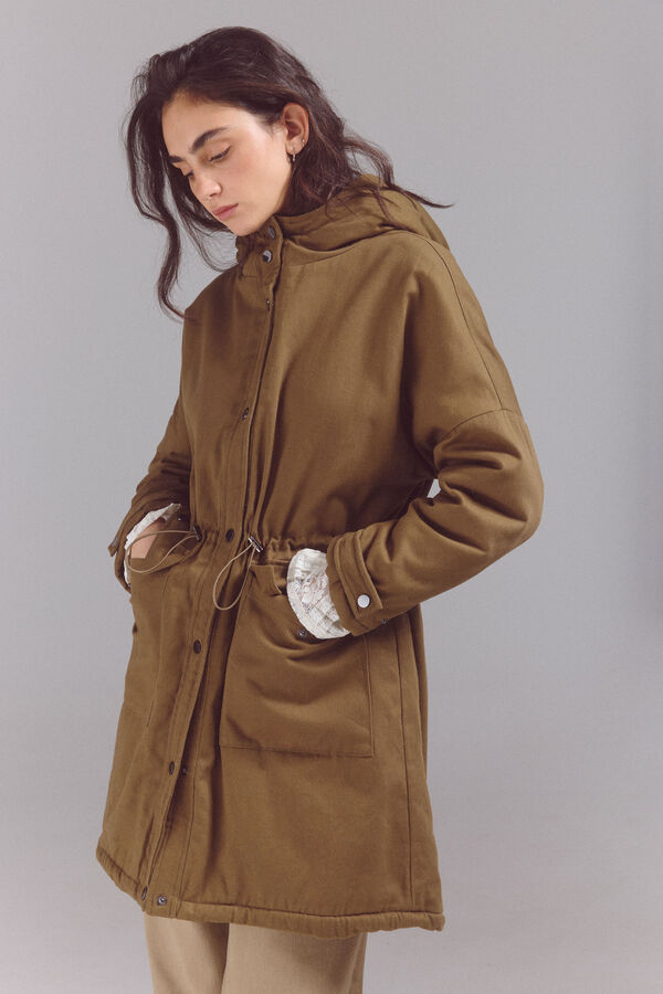 Slowlove Parka ligera Kaki