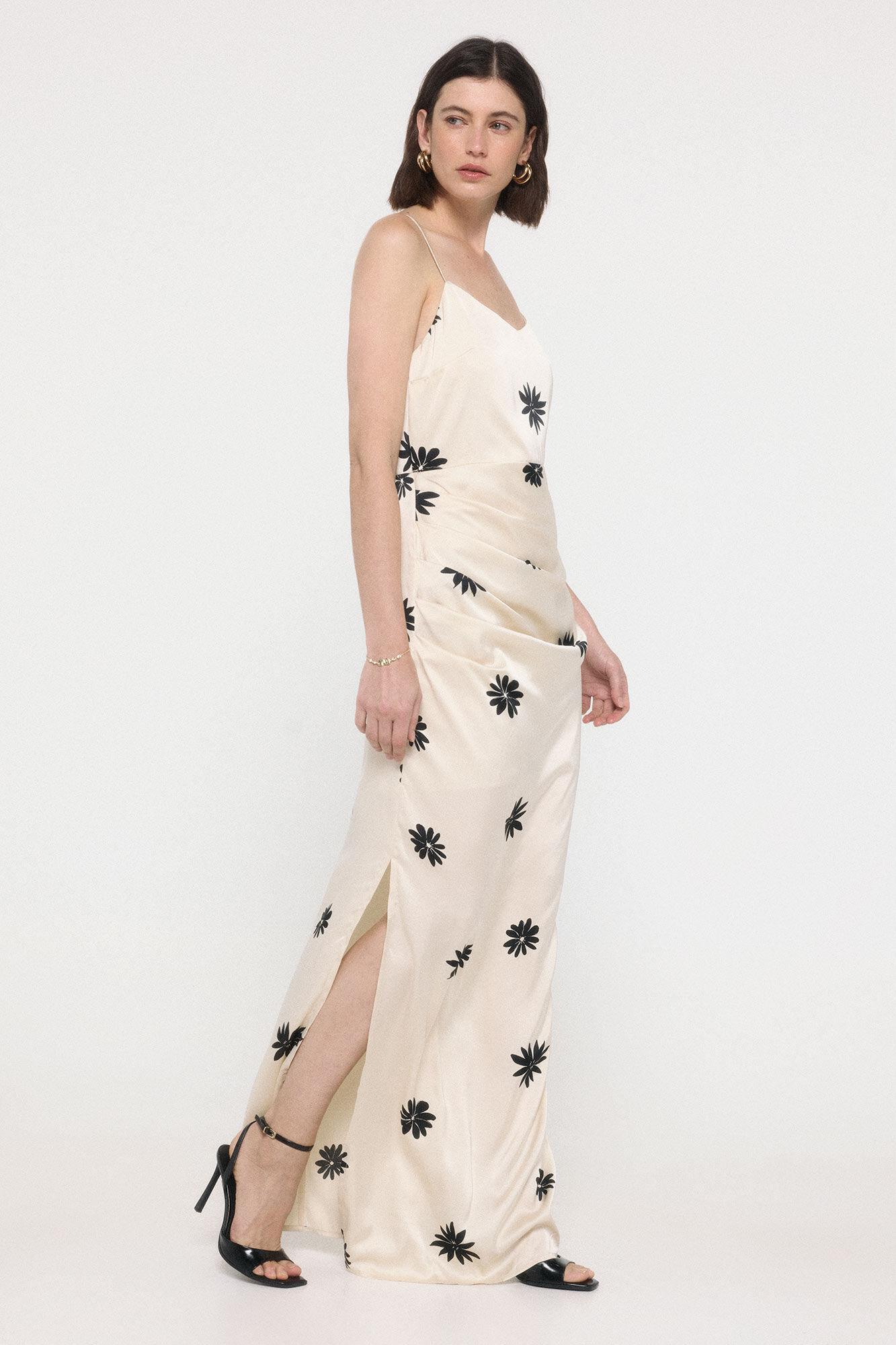 Vero Moda Vestido largo satinado