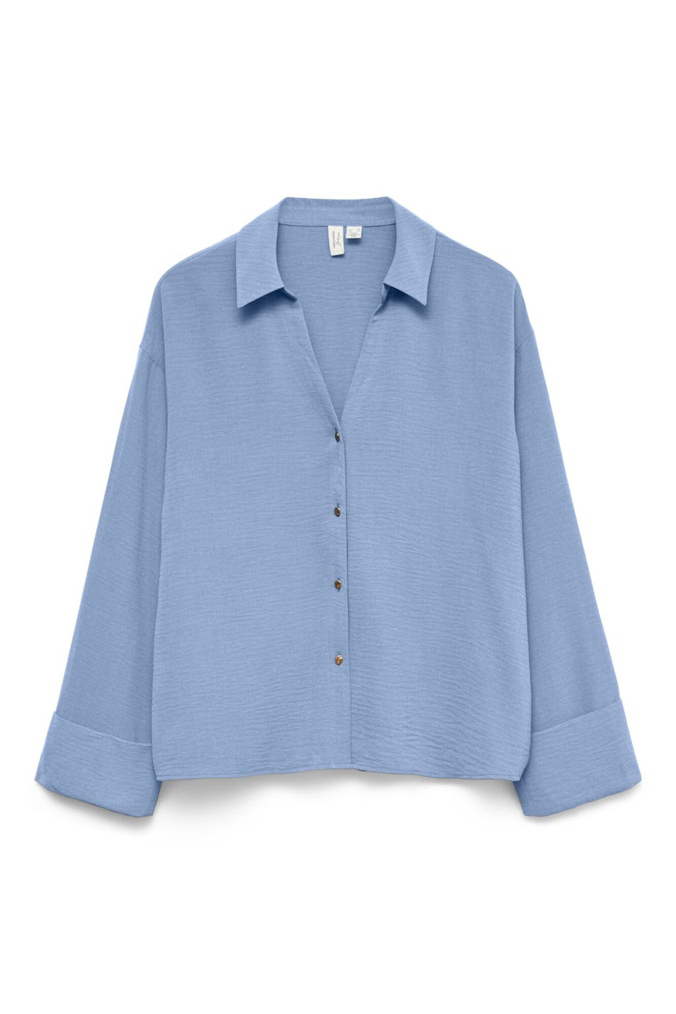 Vero Moda Camisa de manga larga botones dorados