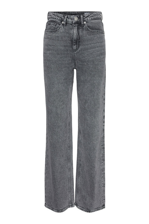 Vero Moda Jeans de tiro alto Gris