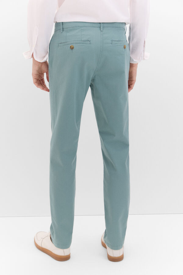 Cortefiel Cal&ccedil;as chino slim fit Azul