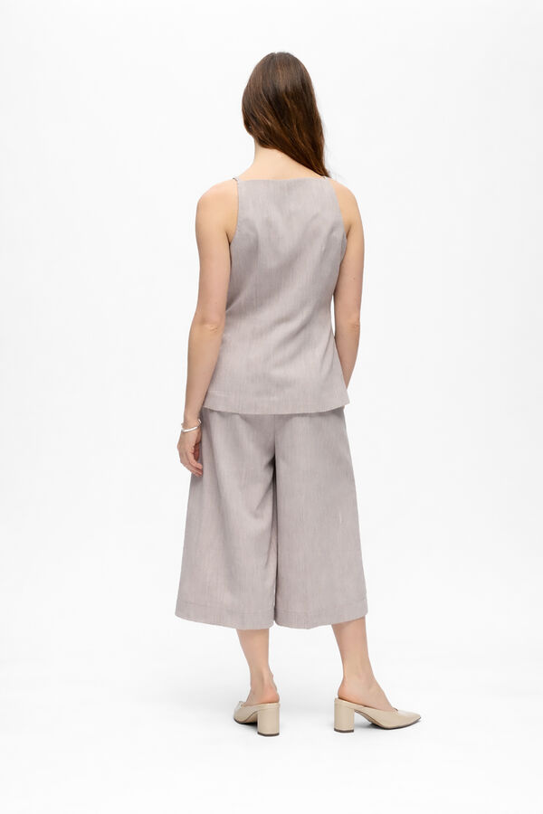 Object Chaleco sarga vestir Gris