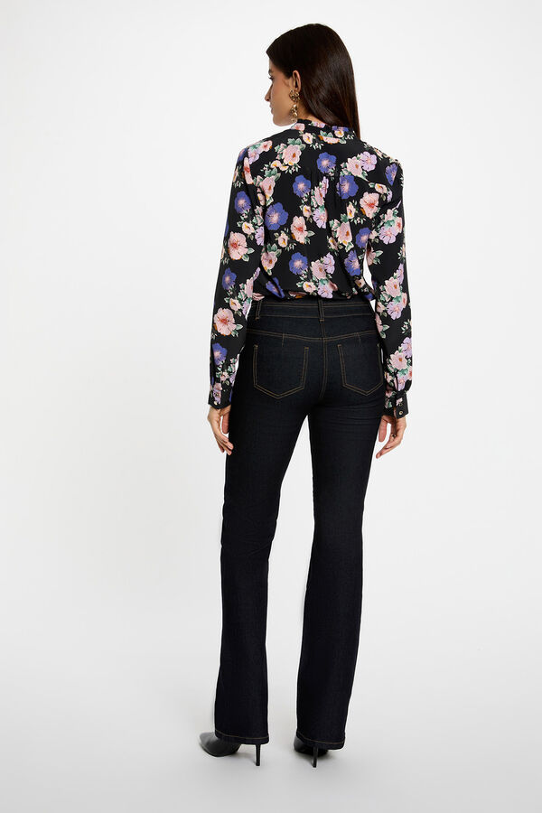 Morgan Camisa fluida estampada Multicolor