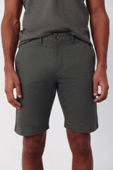 Cortefiel Bermuda chino leve Verde