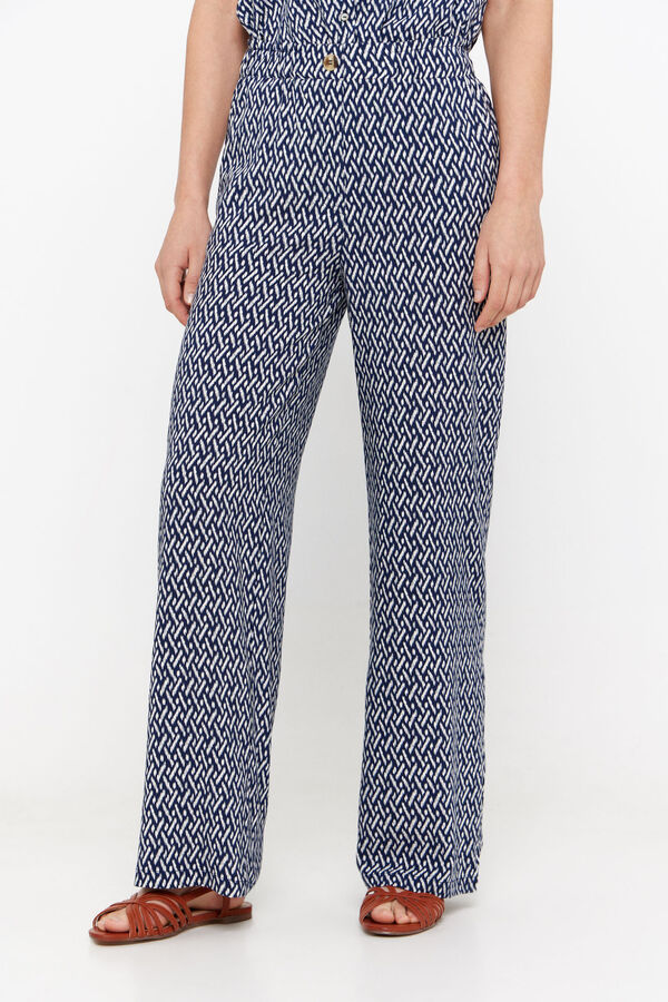 Cortefiel Cal&ccedil;as estampadas Azul