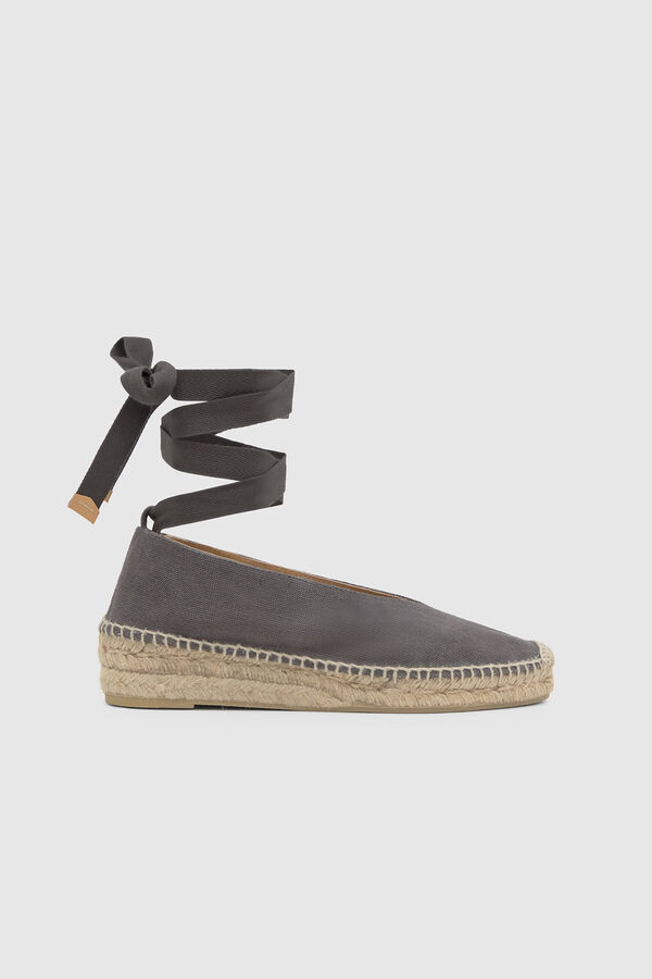 Casta&ntilde;er Espadrille Gea Cinzento