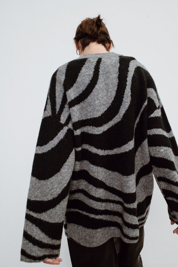 Object Jersey estampado Gris